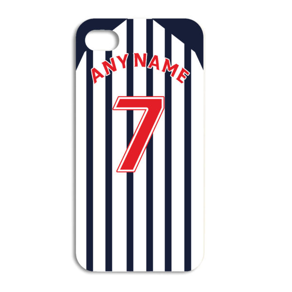 West Brom Football Team Personalised Phone Case