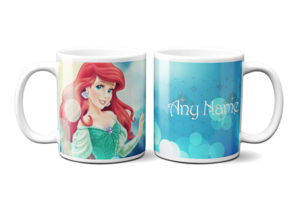 Disney Princess Ariel Personalised Coffee Cup