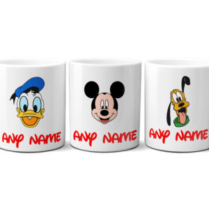 Disney Cartoon Character Personalised Mugs