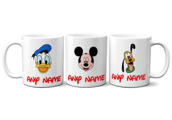 Disney Cartoon Character Personalised Mugs