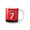 Manchester United Football Team Personalised Mug