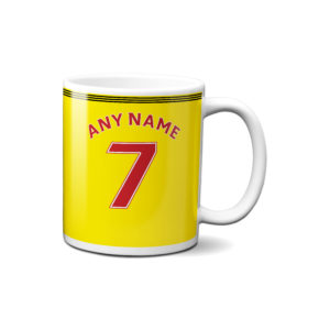 Watford Football Team Personalised Mug