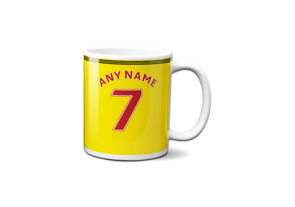 Watford Football Team Personalised Mug