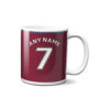 West Ham United Football Team Personalised Mug