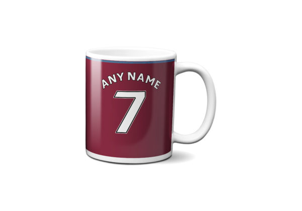 West Ham United Football Team Personalised Mug