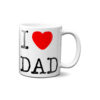 I Heart Dad Coffee Mug