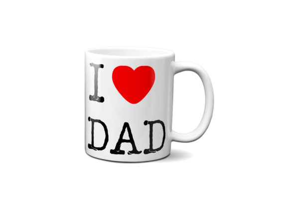 I Heart Dad Coffee Mug