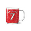 Liverpool Football Team Retro Kit Personalised Mug