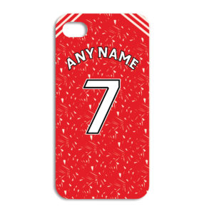 Liverpool Fc Football Team Retro Kit Personalised Phone Case