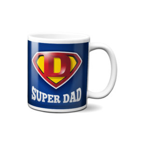 Superman Dad Logo Mug