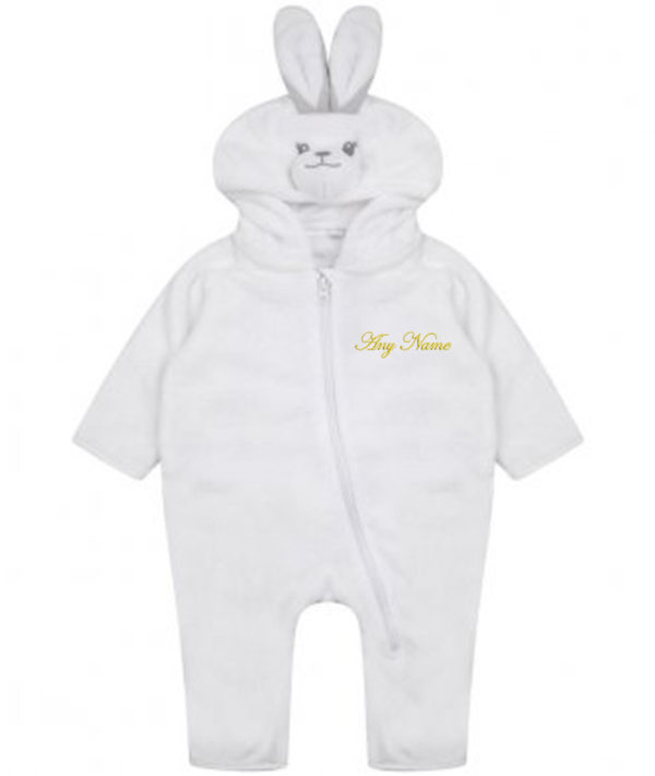 Personalised Embroidered Baby winter bodysuit