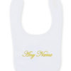 Personalized Embroidered Baby Bib