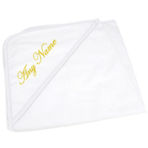 Personalized Embroidered Hooded Baby Towel