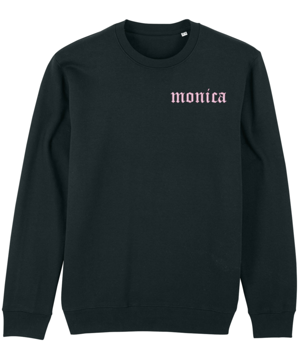 Custom Embroidered Black Sweatshirt