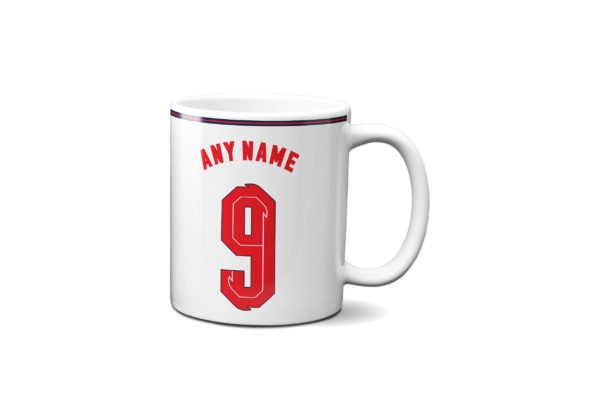 England Football Team Personalised Mug