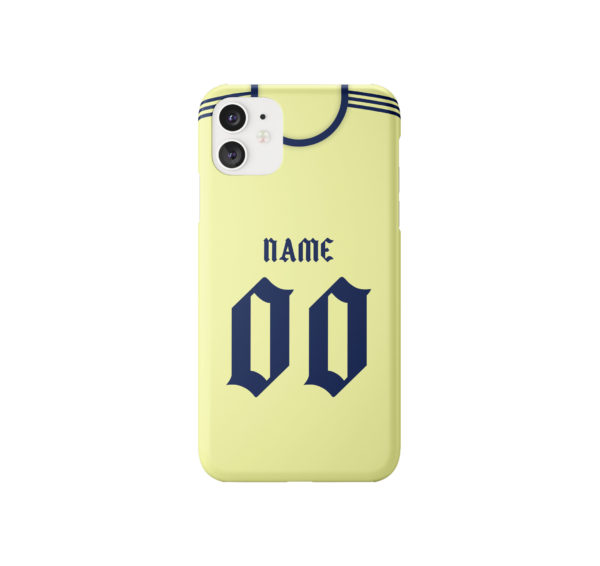 Arsenal Football Team Away Kit Phone Cover