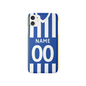 Brighton and Hove Albion Football Team Home Kit Iphone Case