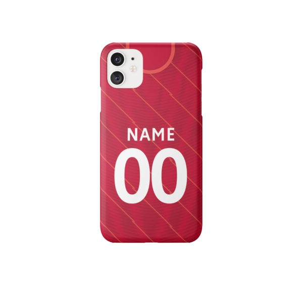 Liverpool Football Team Home Kit Iphone Case