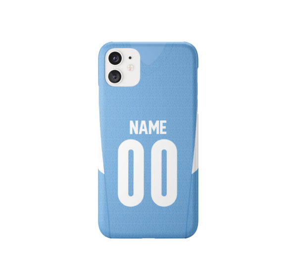 Man City Football Team Home Kit Iphone Case