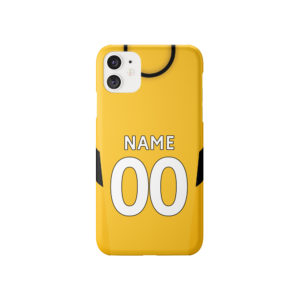 Wolverhampton Wanderers Football Team Home Kit 21-22 Personalised Phone Case