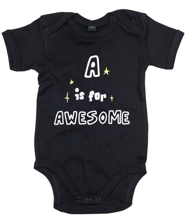 Personalised ‘Is Awesome’ Baby Bodysuit