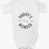 Personalised ‘Daddy’s Wonder’ Baby Bodysuit