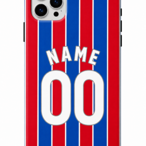Crystal Palace FC 2025-26 Home Kit Personalised Phone Case