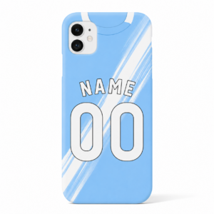 Manchester City FC 2025-26 Home Kit Personalised Phone Case