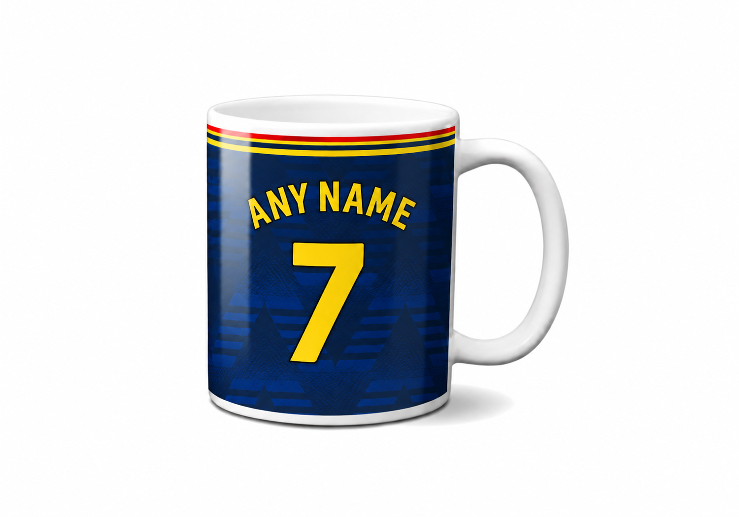 Personalised Arsenal FC 2026-27 Away Kit Mug