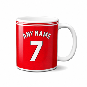 Arsenal FC 2026-27 Home Kit Personalised Mug