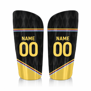 Aston Villa FC 2026-27 Away Kit Personalised Shinpads