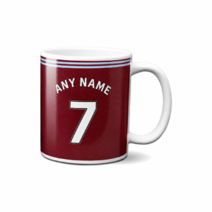 Aston Villa FC 2026-27 Home Kit Personalised Mug