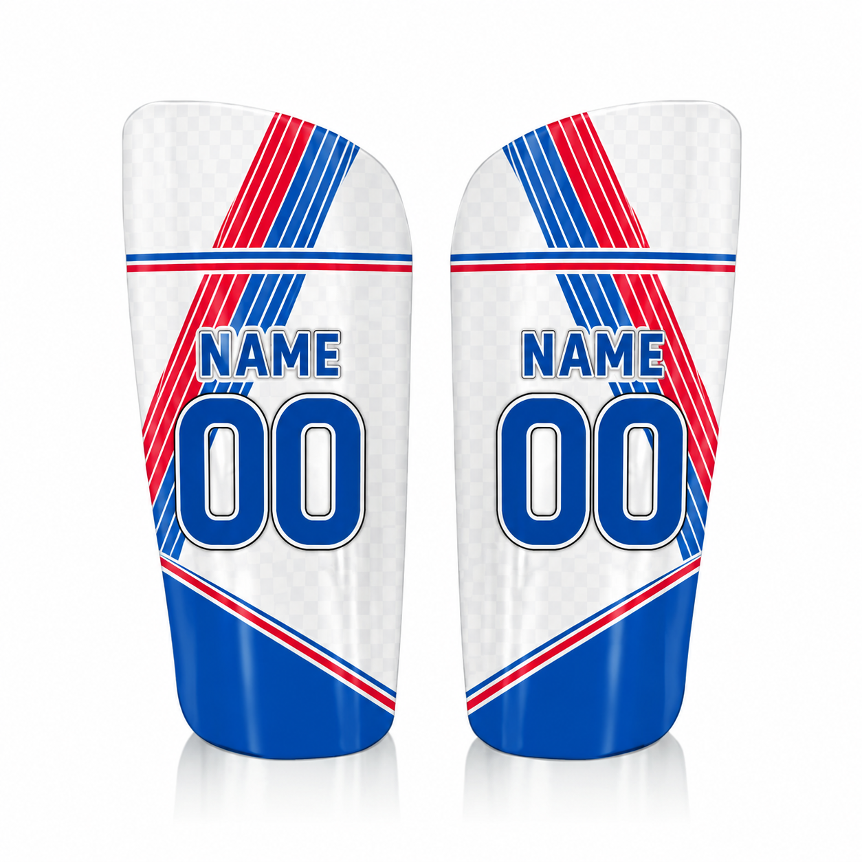 Crystal Palace FC 2026-27 Home Kit Personalised Shinpads