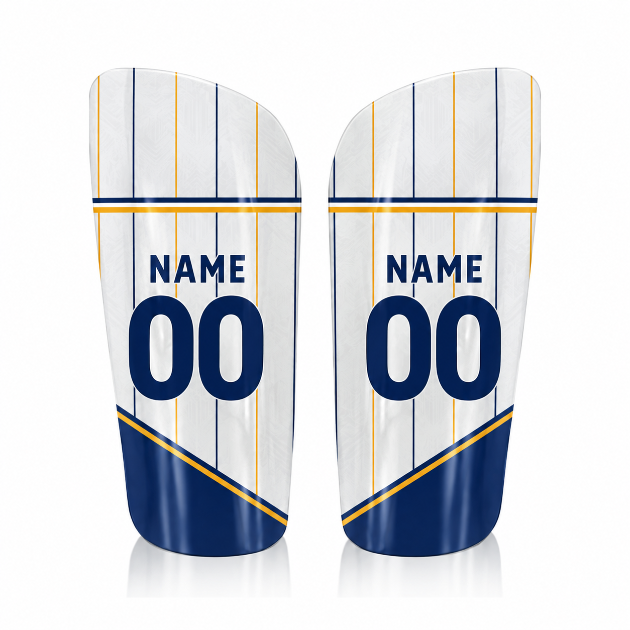 Everton FC 2026-27 Away Kit Personalised Shinpads