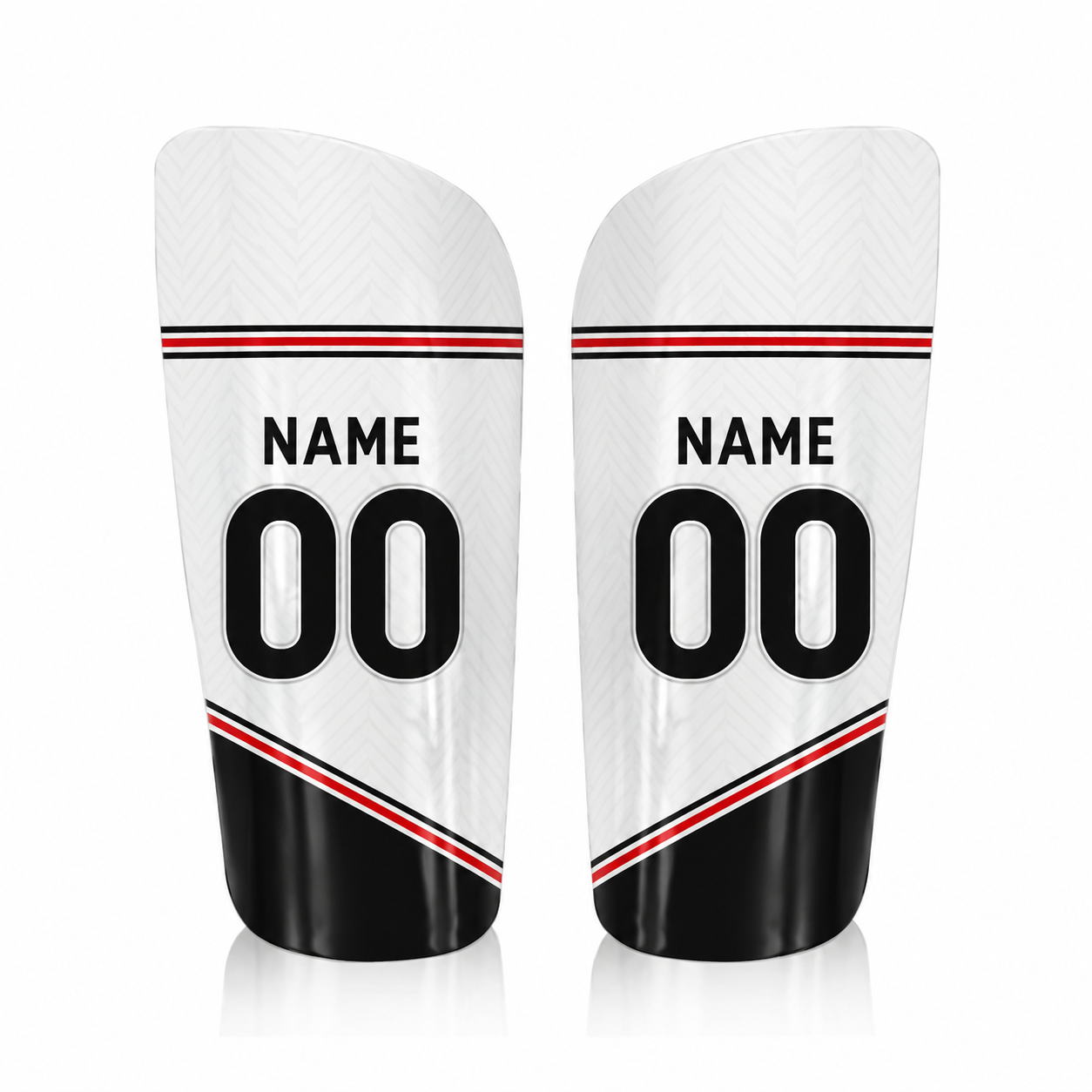Fulham FC 2026-27 Home Kit Personalised Shinpads