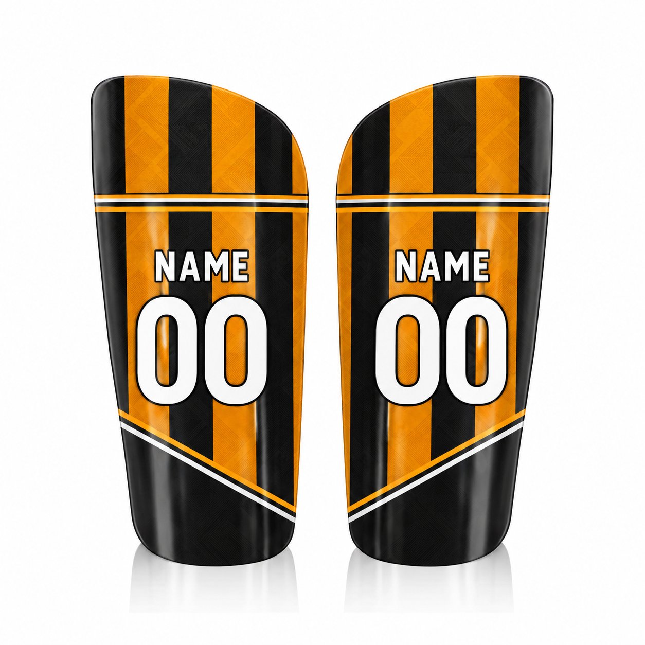 Hull City AFC 2026-27 Home Kit Personalised Shinpads