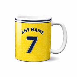 Leeds United FC 2026-27 Away Kit Personalised Mug