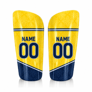 Leeds United FC 2026-27 Away Kit Personalised Shinpads