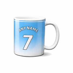 Manchester City FC 2026-27 Home Kit Personalised Mug