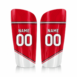 Manchester United FC 2026-27 Home Kit Personalised Shinpads