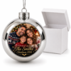 Personalised Photo Christmas Bauble – Mirror Finish