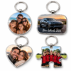 Personalised Metal Photo Keyring